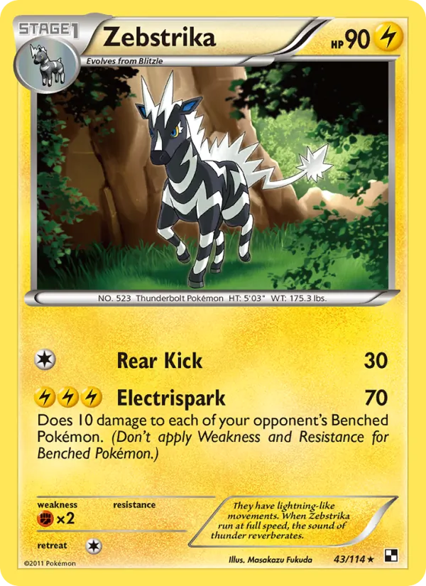 Zebstrika — Black & White 43/114