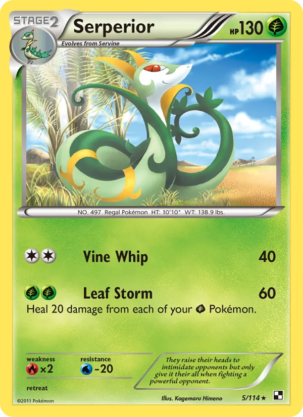 Serperior — Black & White 5/114