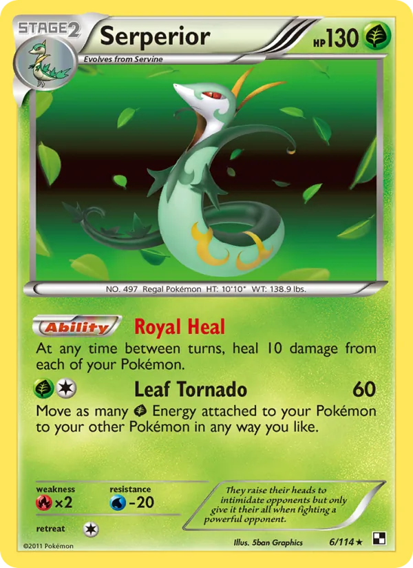 Serperior — Black & White 6/114