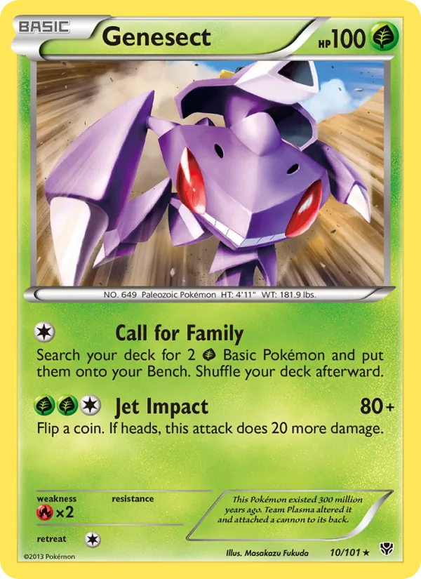 Genesect — Plasma Blast 10/101