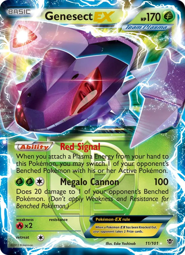 Genesect-EX — Plasma Blast 11/101