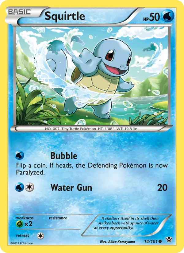 Squirtle — Plasma Blast 14/101