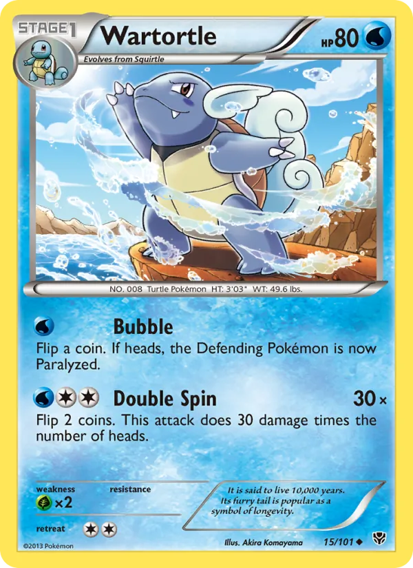 Wartortle — Plasma Blast 15/101