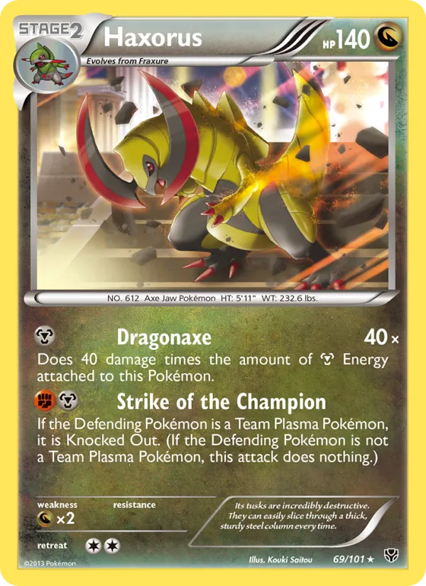 Haxorus — Plasma Blast 69/101
