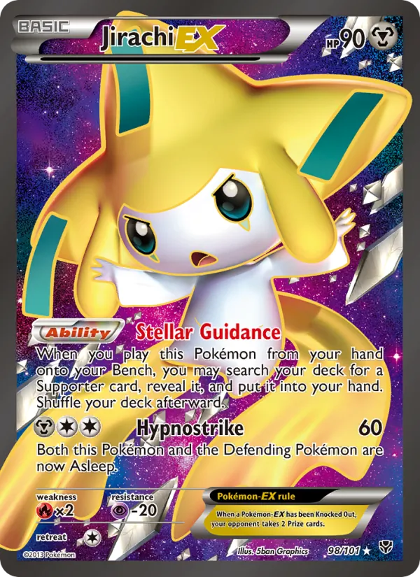 Jirachi-EX — Plasma Blast 98/101