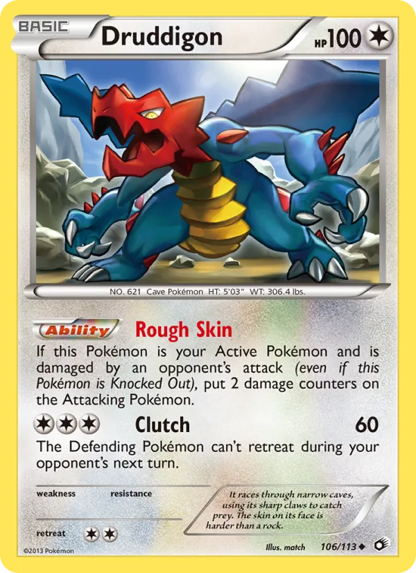 Druddigon — Legendary Treasures 106/113