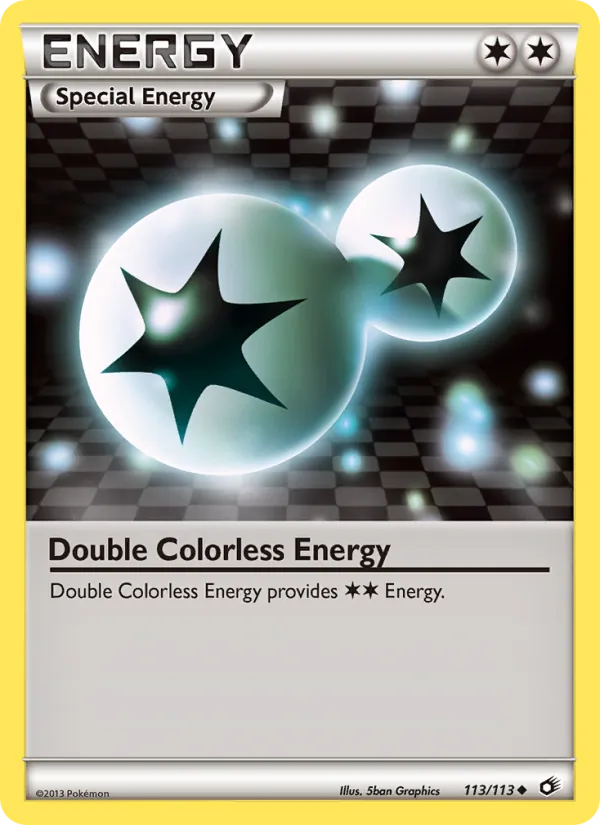 Double Colorless Energy — Legendary Treasures 113/113
