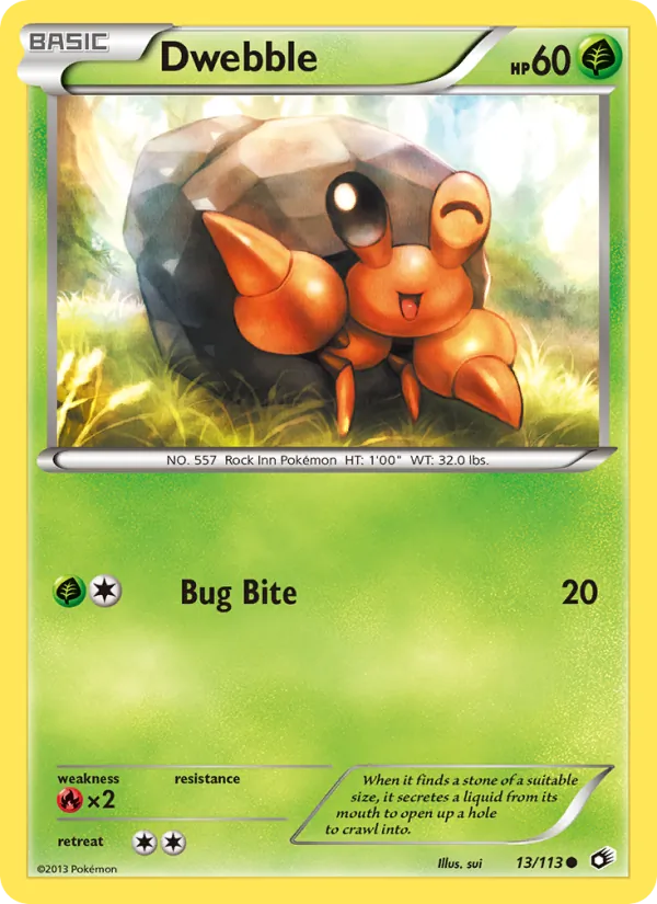 Dwebble — Legendary Treasures 13/113