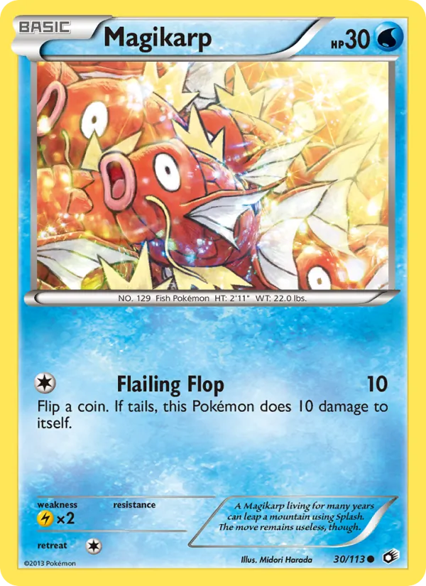 Magikarp — Legendary Treasures 30/113