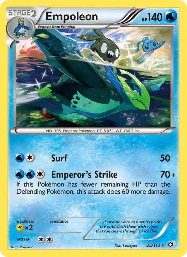 Empoleon — Legendary Treasures 35/113