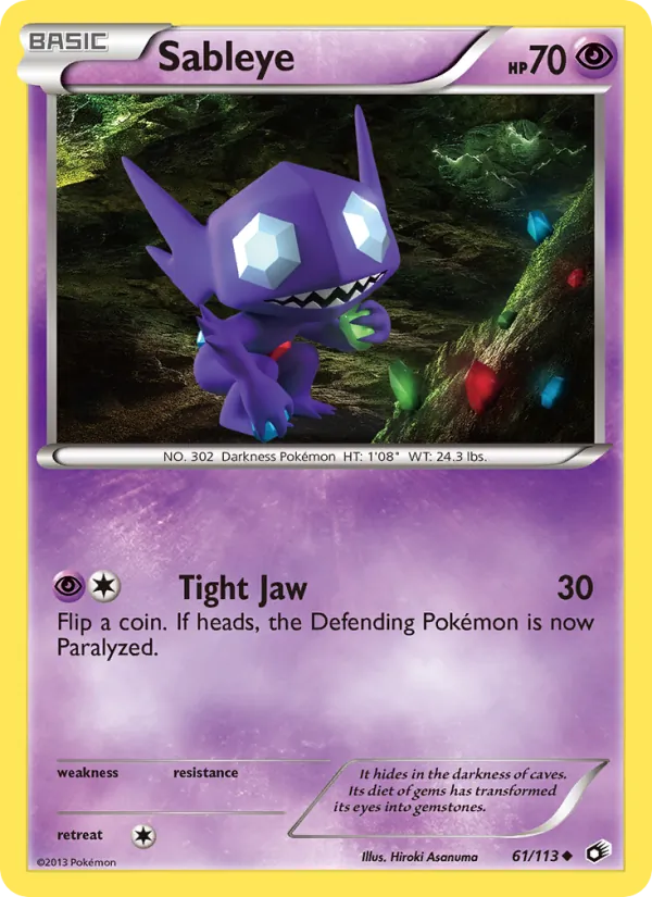 Sableye — Legendary Treasures 61/113