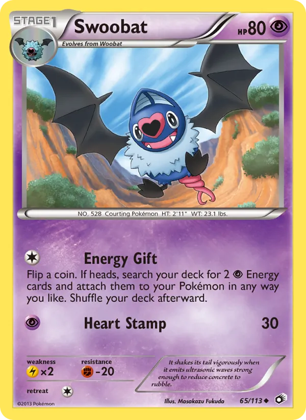 Swoobat — Legendary Treasures 65/113