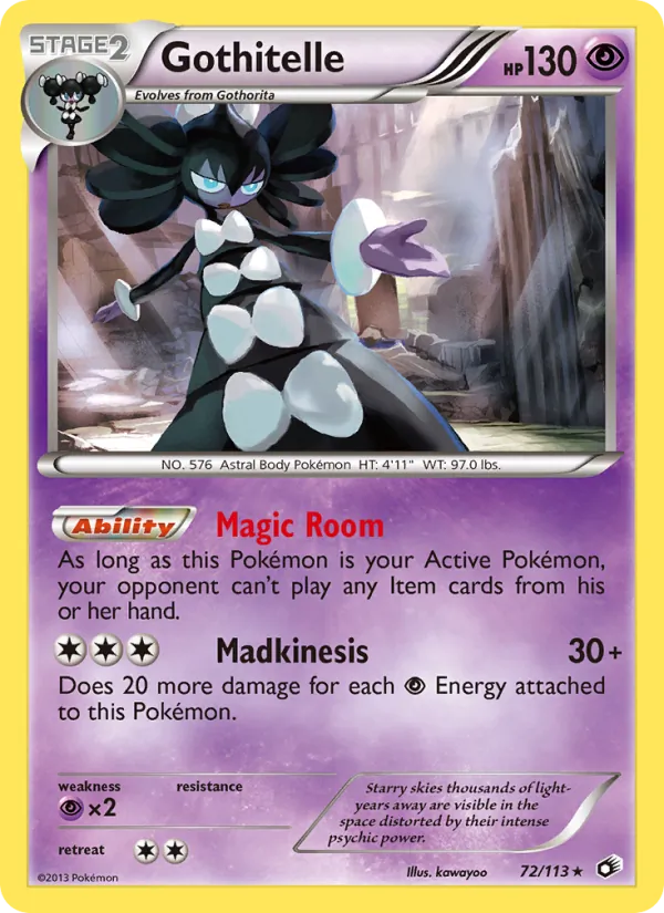 Gothitelle — Legendary Treasures 72/113