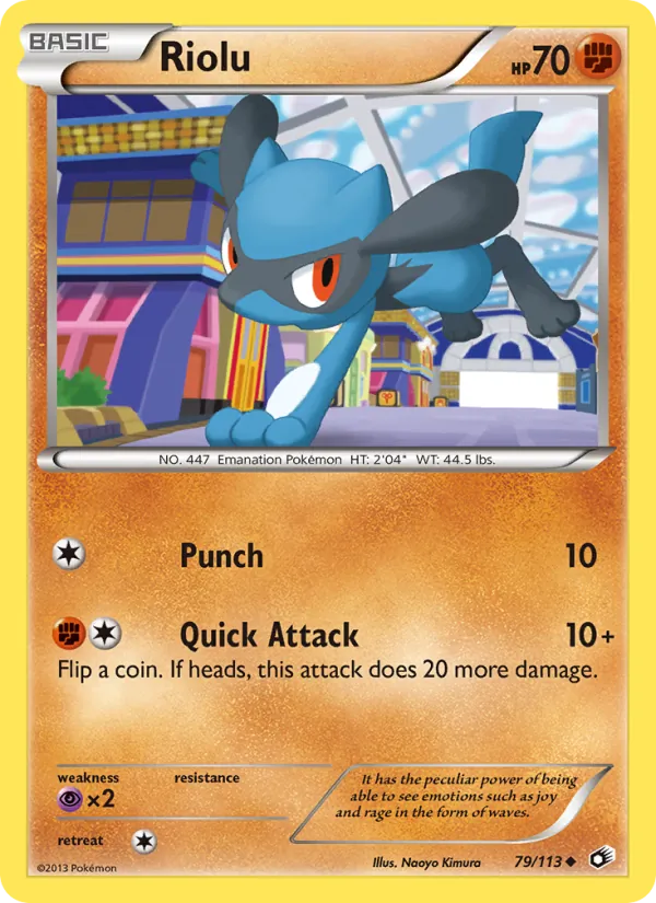 Riolu — Legendary Treasures 79/113