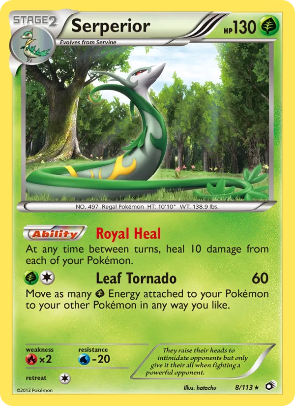 Serperior — Legendary Treasures 8/113
