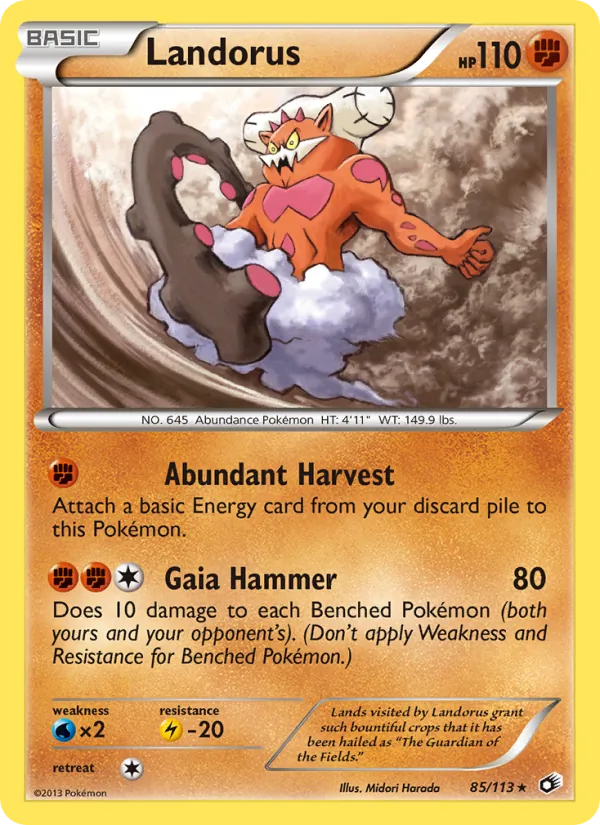 Landorus — Legendary Treasures 85/113