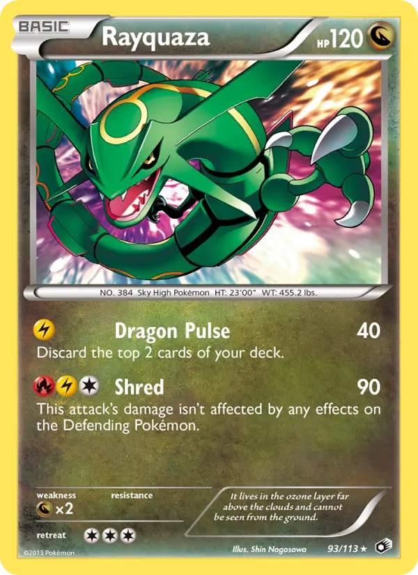 Rayquaza — Legendary Treasures 93/113