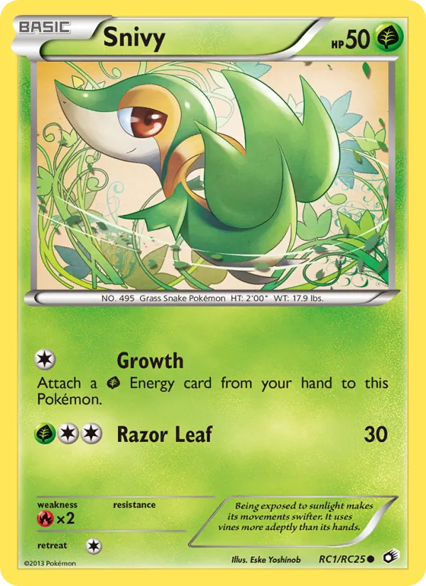 Snivy — Legendary Treasures RC1/113