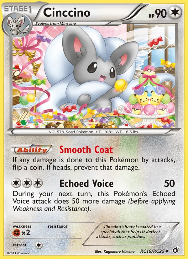 Cinccino — Legendary Treasures RC19/113
