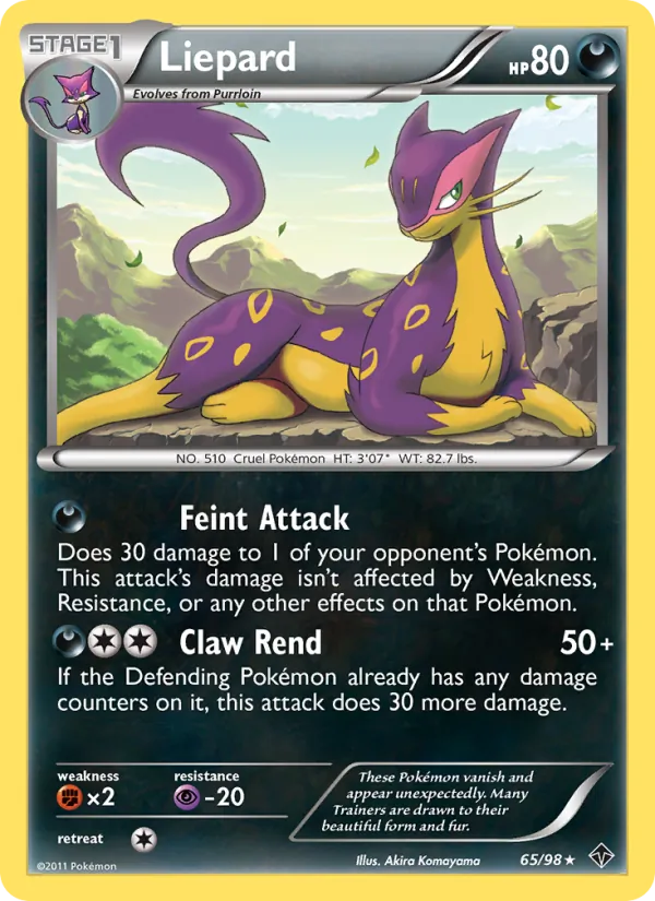 Liepard — Emerging Powers 65/98