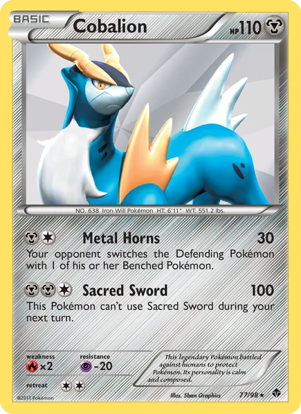Cobalion — Emerging Powers 77/98