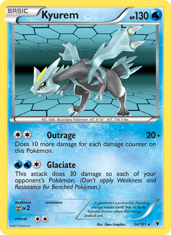 Kyurem — Noble Victories 34/101
