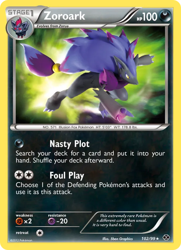 Zoroark — Next Destinies 102/99