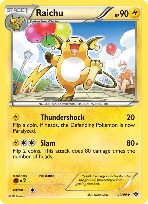 Raichu — Next Destinies 40/99