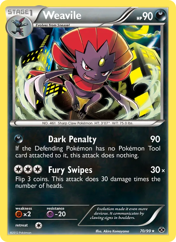 Weavile — Next Destinies 70/99