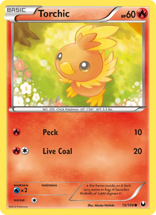 Torchic — Dark Explorers 15/108