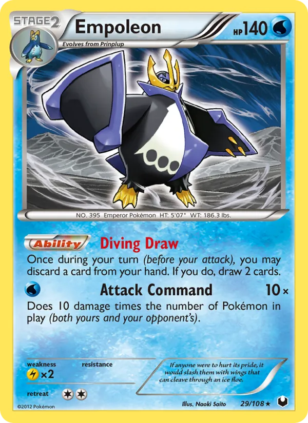 Empoleon — Dark Explorers 29/108