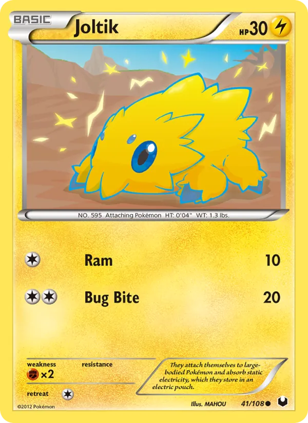Joltik — Dark Explorers 41/108
