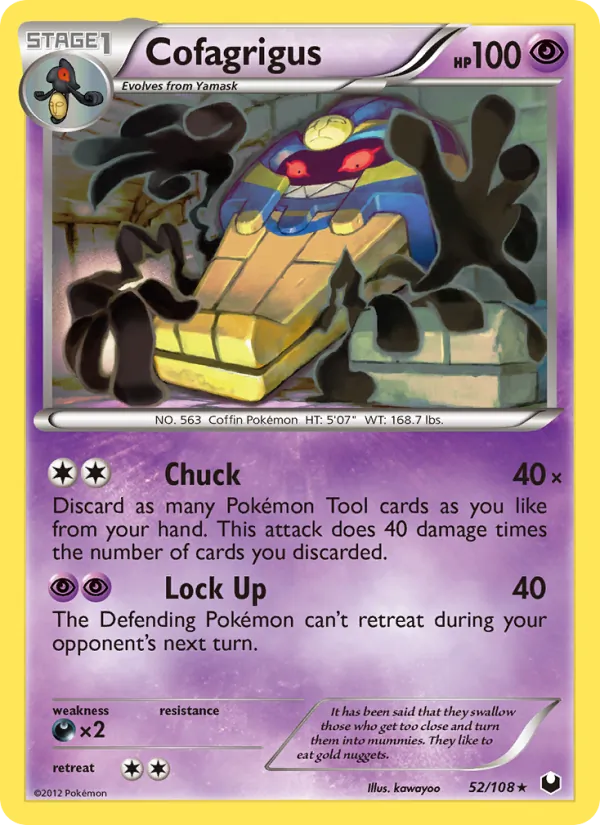 Cofagrigus — Dark Explorers 52/108