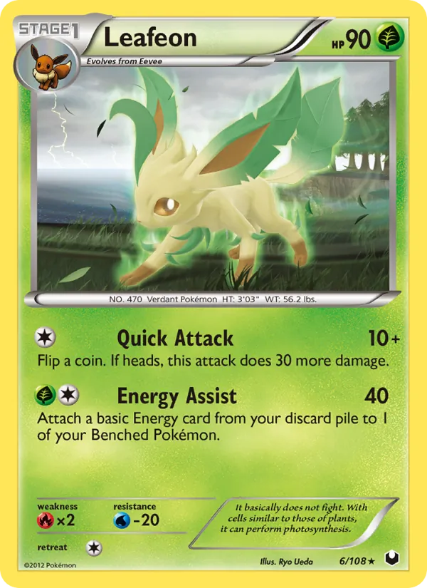 Leafeon — Dark Explorers 6/108