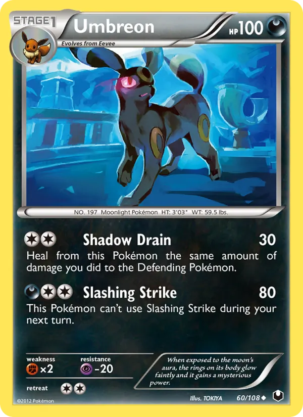 Umbreon — Dark Explorers 60/108