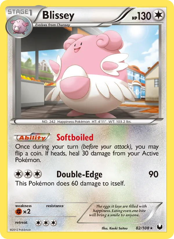 Blissey — Dark Explorers 82/108