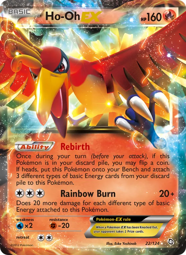 Ho-Oh-EX — Dragons Exalted 22/124