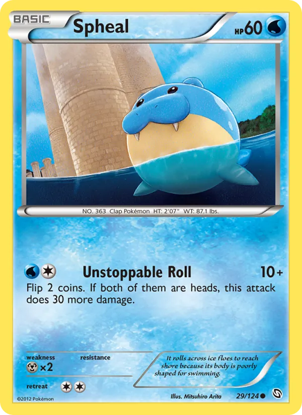 Spheal — Dragons Exalted 29/124