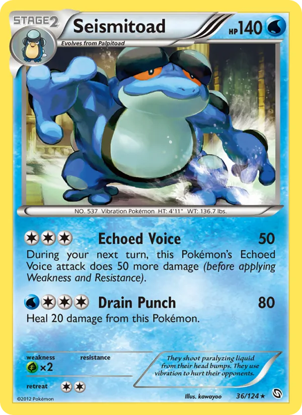 Seismitoad — Dragons Exalted 36/124