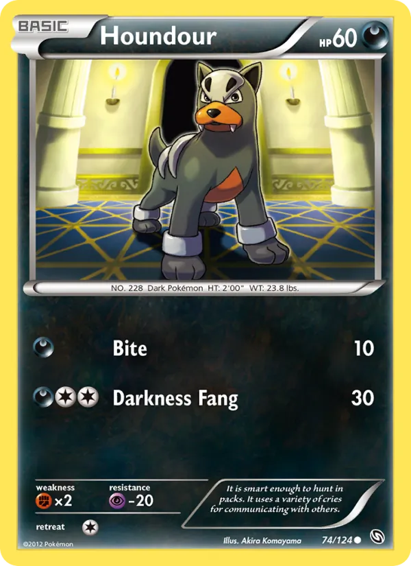 Houndour — Dragons Exalted 74/124