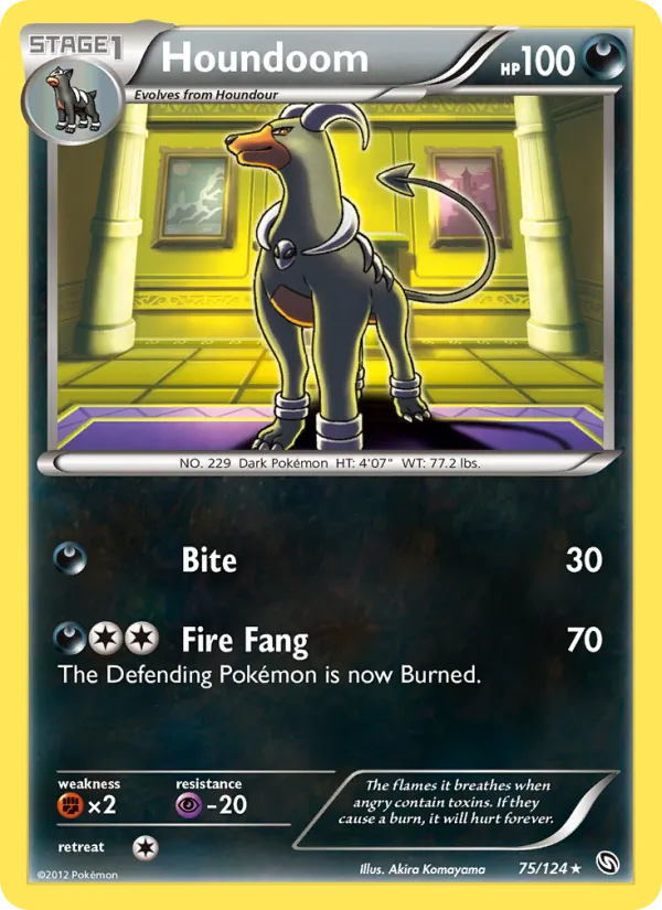 Houndoom — Dragons Exalted 75/124