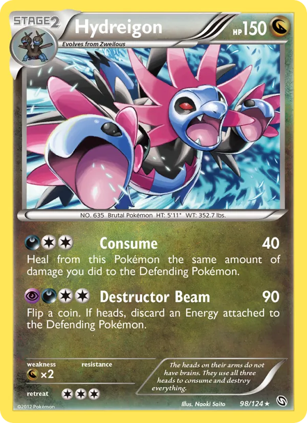 Hydreigon — Dragons Exalted 98/124
