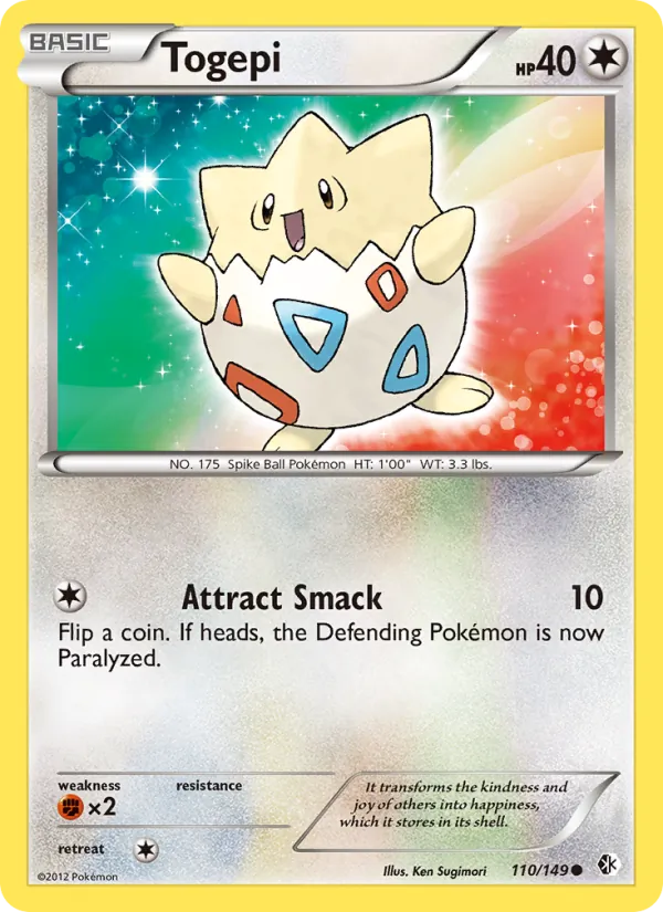Togepi — Frontières Franchies 110/149
