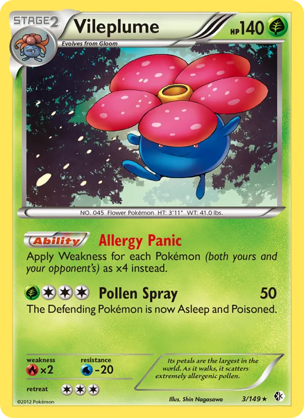 Vileplume — Boundaries Crossed 3/149