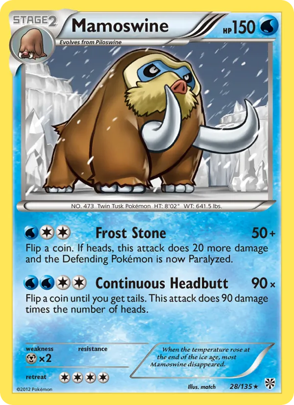 Mamoswine — Plasma Storm 28/135