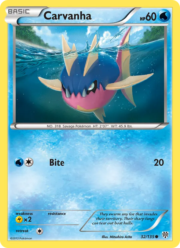 Carvanha — Plasma Storm 32/135