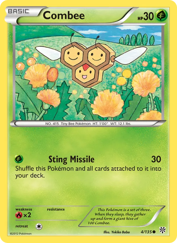 Combee — Plasma Storm 4/135