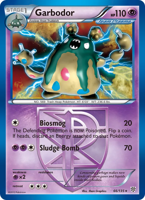 Garbodor — Plasma Storm 66/135