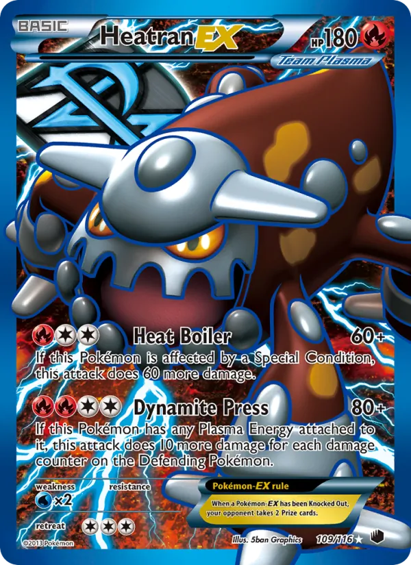Heatran-EX — Plasma Freeze 109/116