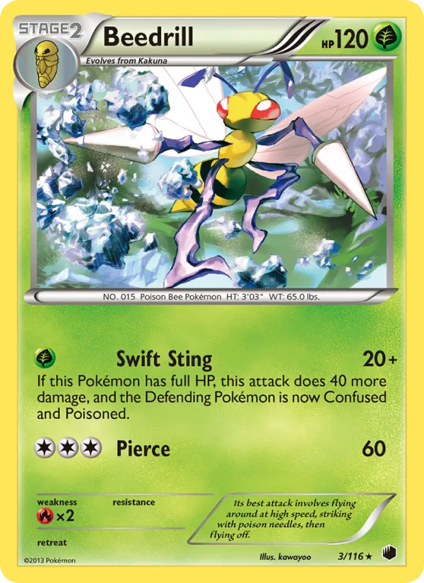 Beedrill — Plasma Freeze 3/116